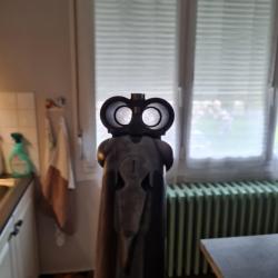 Fusil juxtapos&eacute;s calibre 16/65 en tr&egrave;s bon &eacute;tat pour son &acirc;ge