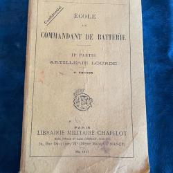 &Eacute;cole du commandant de batterie IIe partie 1917