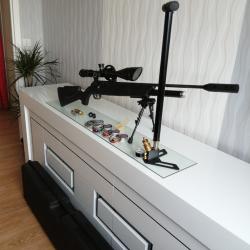 Walther Dominator 1250 PCP - Pack complet pr&ecirc;t &agrave; tirer (pompe, lunette, mallette, accessoires)