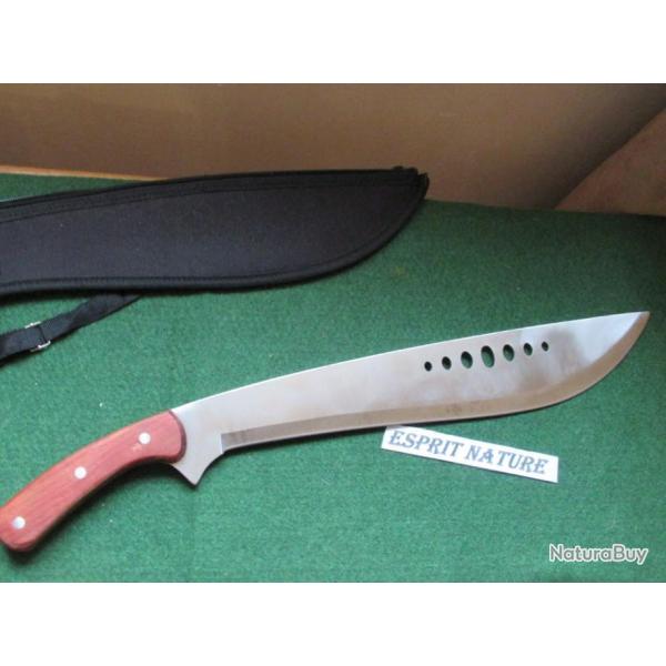 Destockage...Machette Third 53 cm,  lame lourde et robuste avec son �tui