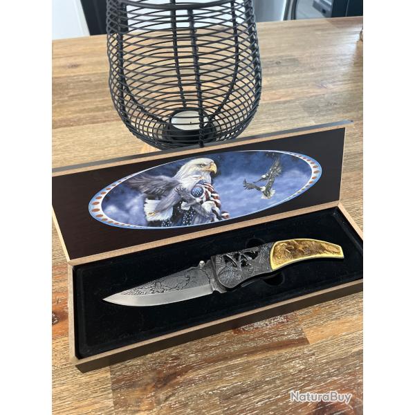 Couteau de poche de collection - Stainless Steel - Mod�le Aigle