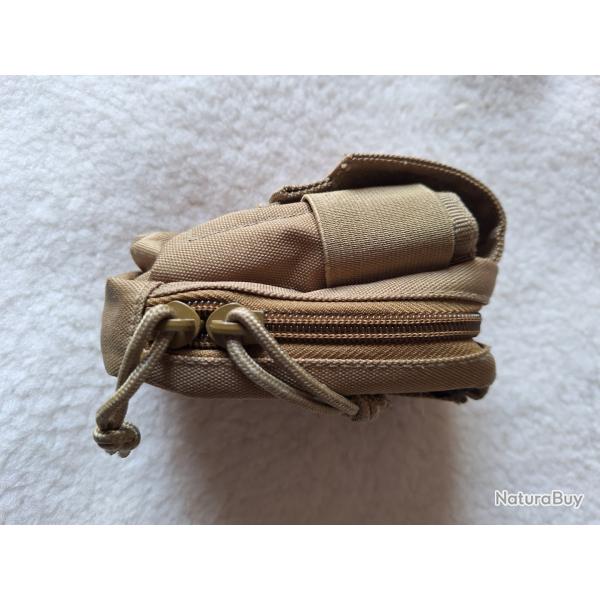 Lot de pochettes mole tan