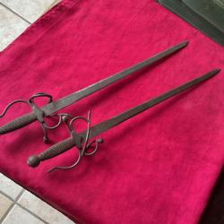 Lot de deux rapi&egrave;res Colada Del Cid, pas de prix de r&eacute;serve