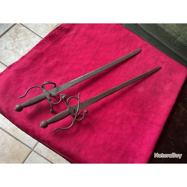 Lot de deux rapi�res Colada Del Cid, pas de prix de r�serve