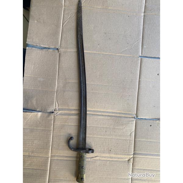 Sabre ba�onnette chasse pot