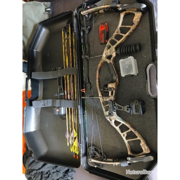 Arc a poulie Hoyt powermax gaucher