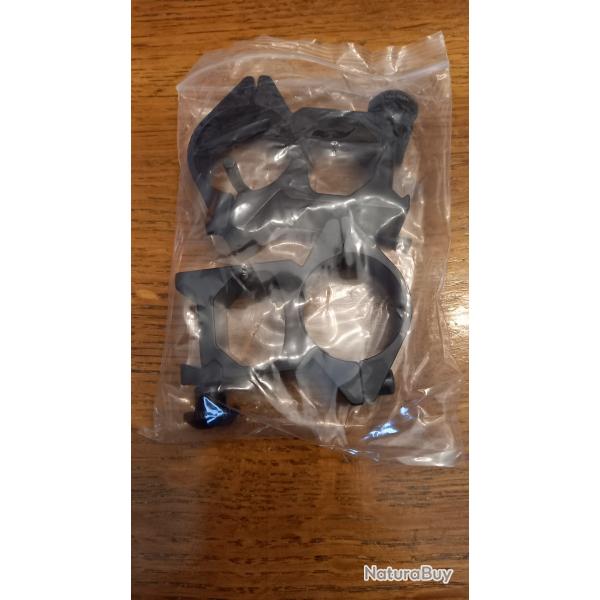 Montage de lunette diam�tre 25.4 mmSupport  WEAVER