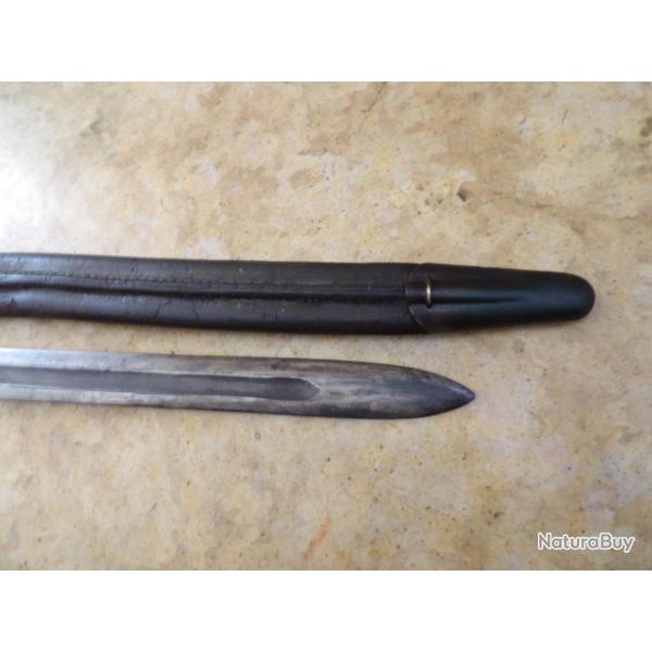 baionnette longue US army arm�e lib�ration bak� WW2 mod 1985 type ww1 Garand Goumier UC 1942 flaming