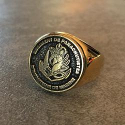 Bague parachutiste, Rpima, TAP ,troupes a&eacute;roport&eacute;es, arm&eacute;e dor&eacute;e