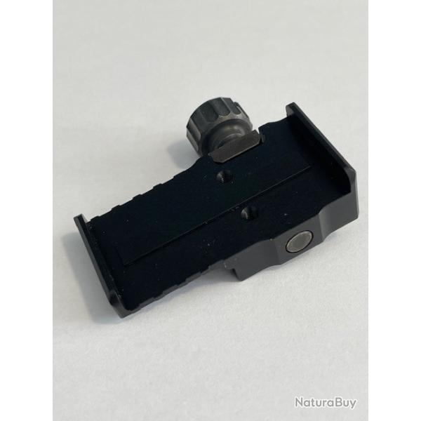 adaptateur pour systeme Glock MOS sur rail picatinny
