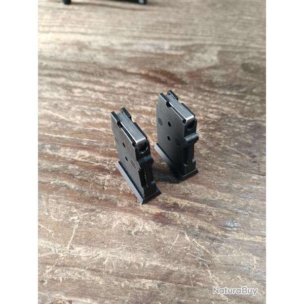 2 chargeurs cz 457 de 5 coups