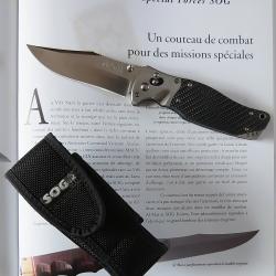 * Couteau pliant  SOG " TomCat S95N 3.0 " *