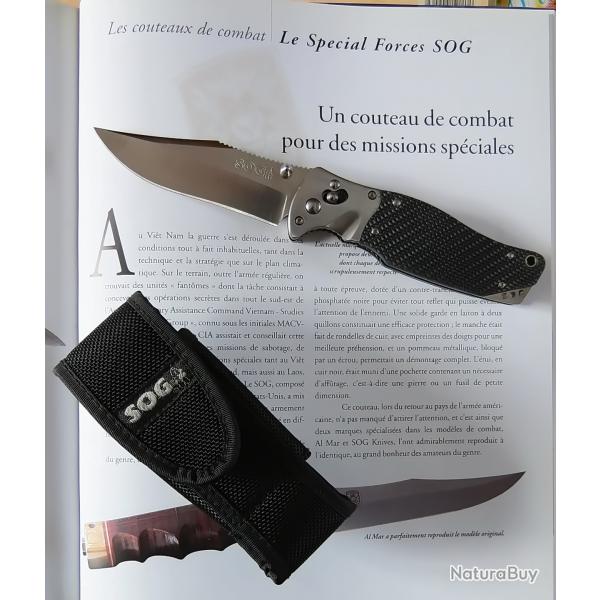 * Couteau pliant  SOG " TomCat S95N 3.0 " *
