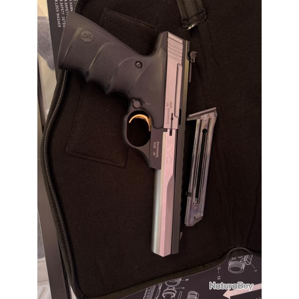 PISTOLET BROWNING BUCK MARK CONTOUR INOX URX CALIBRE 22lr