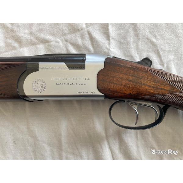 Tr�s beau fusil superpos� Beretta s55 calibre 20