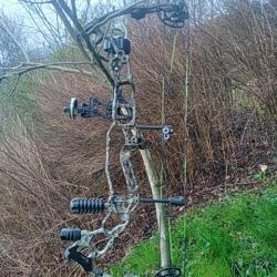 Arc &agrave; poulies APA Black Mamba PRO &eacute;quip&eacute; -excellent &eacute;tat