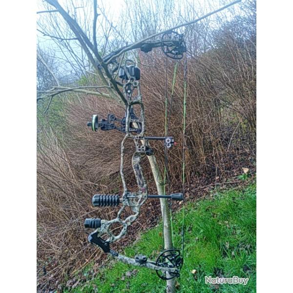 Arc � poulies APA Black Mamba PRO �quip� -excellent �tat