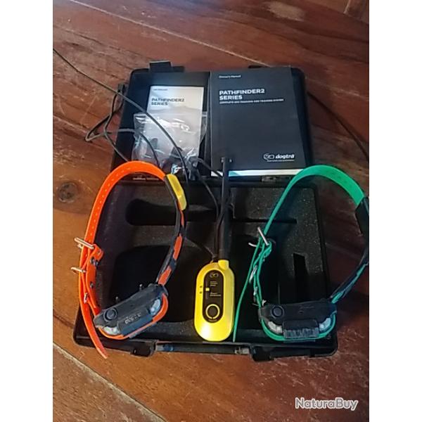 Ensemble 2 colliers GPS chasse Dogtra Pathfinder2