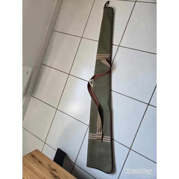 housse pour fusil cuir  120cm