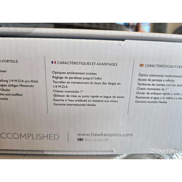 Lunette Hawke VANTAGE SF 6-24�44 arme non incluse dans la vente