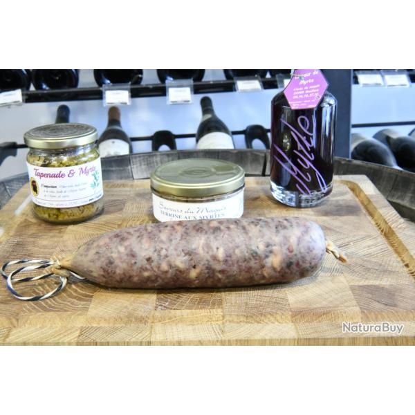 Saucisson a la myrte 300-350g