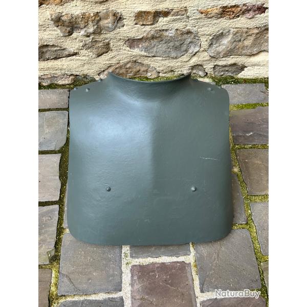 Sappenpanzer plaque cuirass� Militaire Plastron 14/18 WW1 Original grenier restaurer