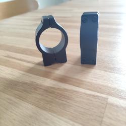 Collier diam&egrave;tre 30mm pour rail de 11mm CZ