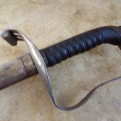 sabre &eacute;p&eacute;e officier Autrichien Autriche mod 1861 lame Solingen WKC  infanterie 14 18 ww1