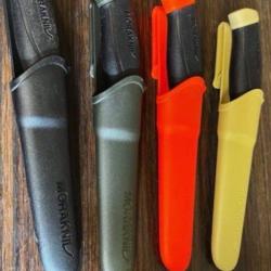 Lot de 4 couteaux Morakniv companion