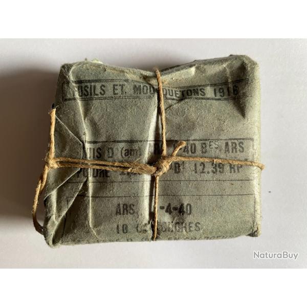 Munitions emball�es LEBEL 8 mm