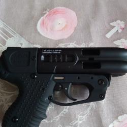PISTOLET LACRYMOGENE   JPX 4   PRIX D'ACHAT  478   VENDU 418= 60 euros en cadeau