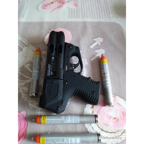 PISTOLET LACRYMOGENE   JPX 4  MEILLEURE ARME DE CDEFENSE