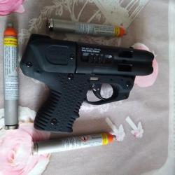 PISTOLET  LACRYMOGENE  JPX 4 SPECIAL GUN DEFENSE   ET PROTECTION  DE VOTRE FAMILLE PRIX ECONOMIQUE