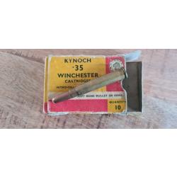 bo&icirc;te de 10 minution 35 winchester cartridges de marques KINOCH