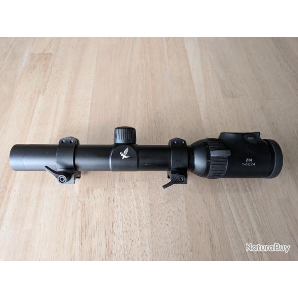 Lunette Swarovski Z6 1-6*24 + collier amovible