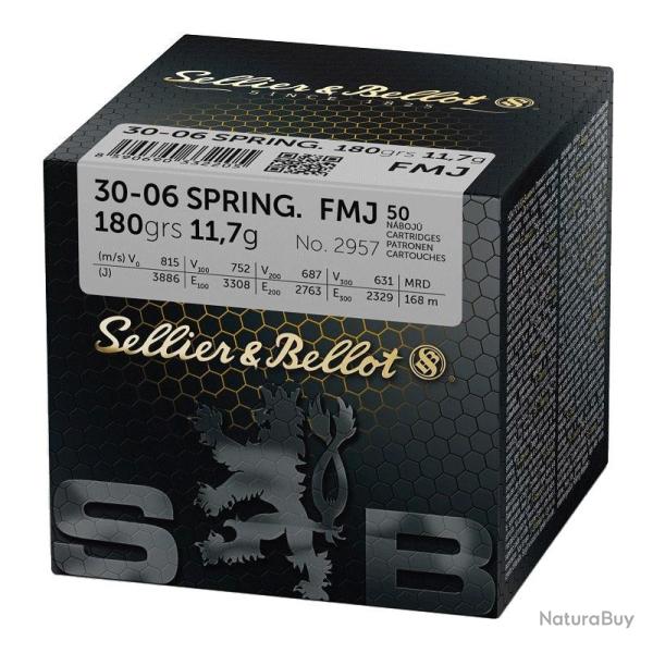 Balles Sellier & Bellot Full Metal Jacket - Cal. 30-06 Sprg