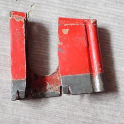 Lame chargeur, clip rouge pour 6 cartouches de manipulation pour fusil suisse 96/11, G11, K11 ou K31