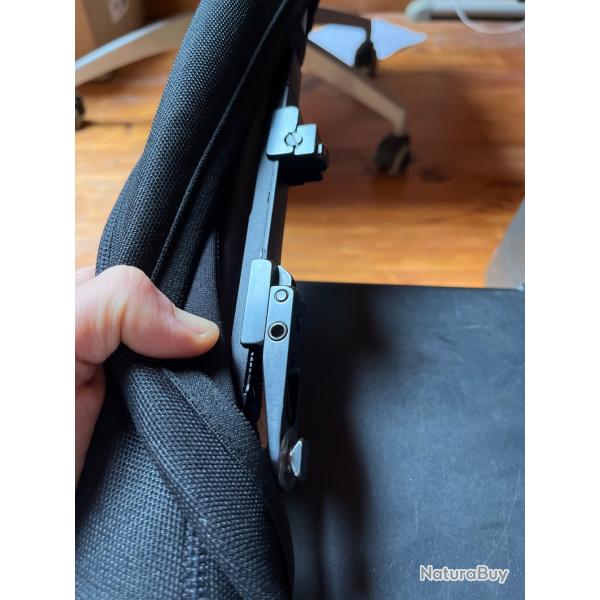 Montage pivotant eaw rail sr Swarovski heym sr20