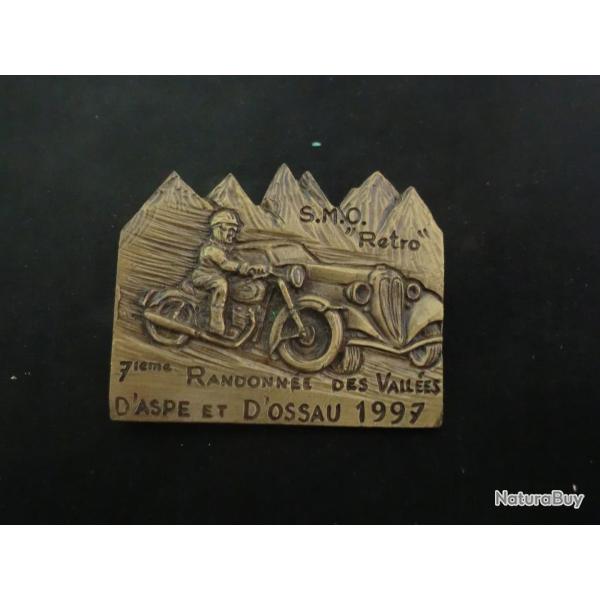 insigne broche 7eme randonn�e des vall�es d'aspe et d'ossau  1997