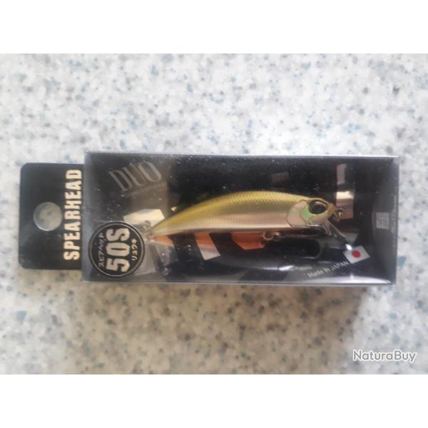 Poisson nageur Ryuki spearhead 50 S jerkbait