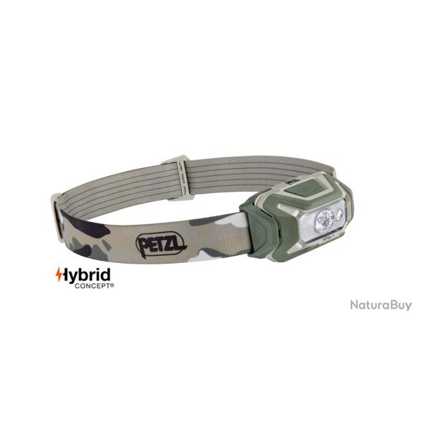 LAMPE FRONTALE HYBRID ARIA 1 CAMO FR/CE - PETZL NEUF U CENTRE EUROPE