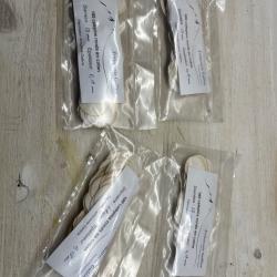 Lot calepins ronds diam&egrave;tre 28 mm &eacute;paisseur 0,18 mm