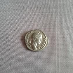 Super monnaie romaine en argent