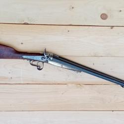 Fusil juxtapos&eacute; &agrave; chiens cal 16