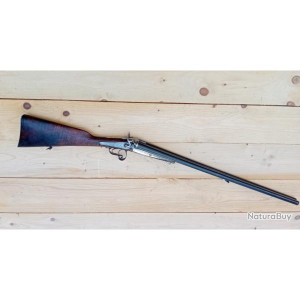 Fusil juxtapos� � chiens cal 16