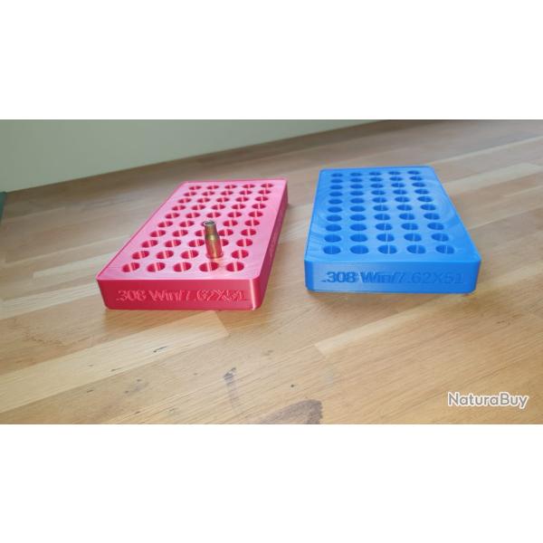 Lot de deux Plateaux de rechargement pour 308 Win