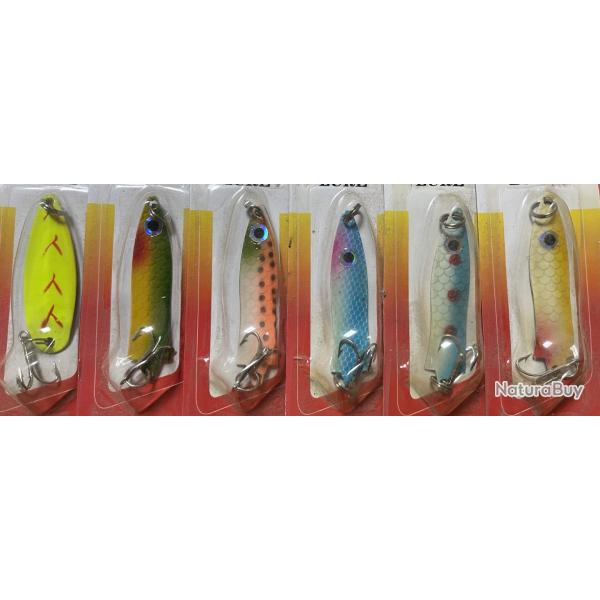 5 CUILLERES AVEC TRIDENTS lot