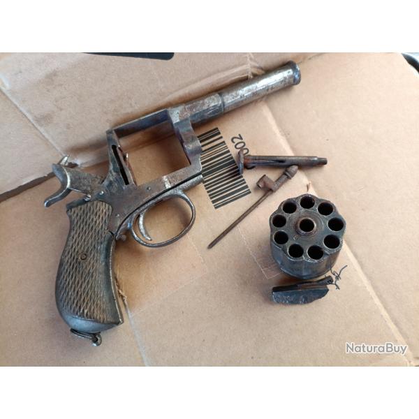 Revolver espagnol 9 coups a restaurer