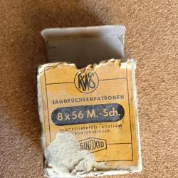 Munition  8x56 Mannlicher schonauer