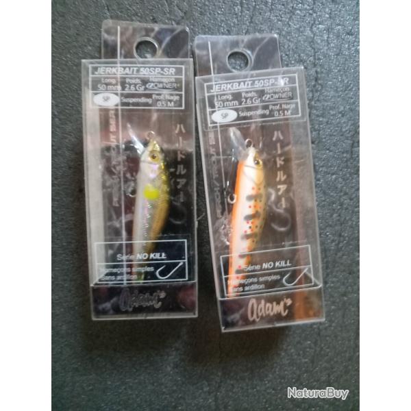 poisson nageur jerkbait